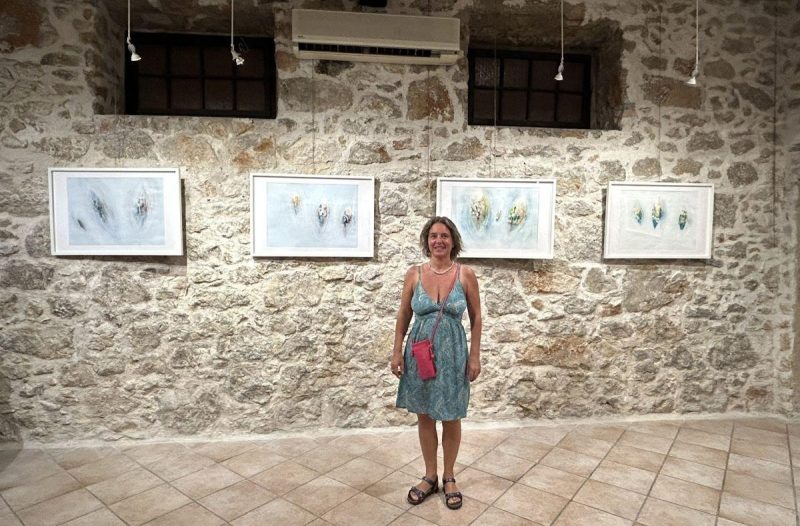 Otok Krk - otok-krk.org - U Puntu otvorena samostalna izložba Ive Štefanac „Južni horizonti“