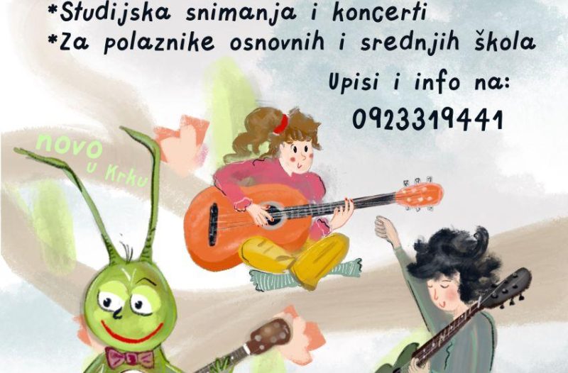 Otok Krk - otok-krk.org - Udruga Kreativni Krk otvara upise za glazbene radionice
