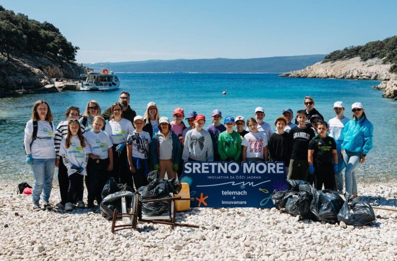 Otok Krk - otok-krk.org - Eko akcija Sretno more: Povodom Dana planete Zemlje iz krčkog podmorja uklonjeno 2,5 tone otpada