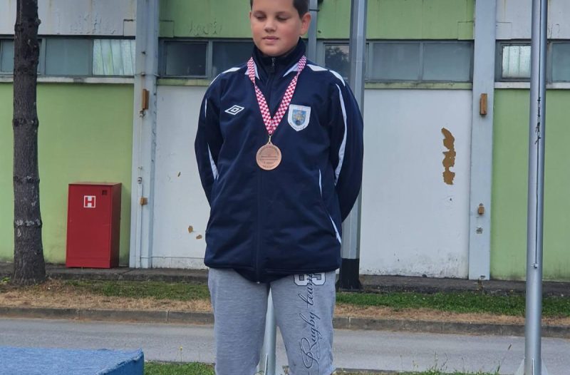Otok Krk - otok-krk.org, Sport - Kadet malinskarskog ŠSK Dub Josip Kirinčić brončani na prvenstvu Hrvatske